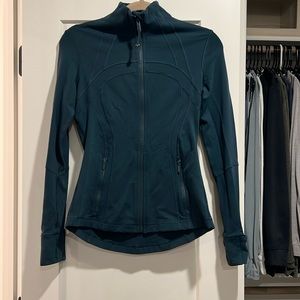 Lululemon define jacket in teal